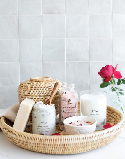 Soaking Salt - Rose (8 oz.) | The Little Market