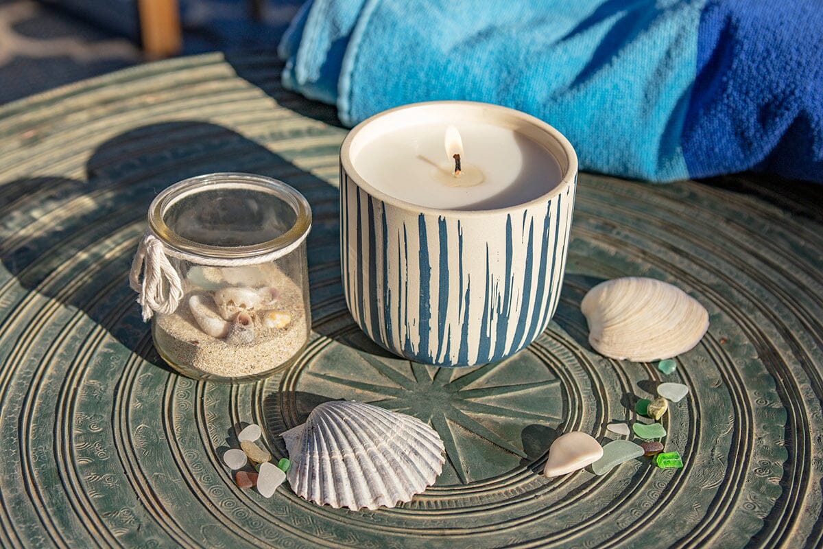 Arden Candle - coconut soy blend candle handmade by women artisans at Prosperity Candle