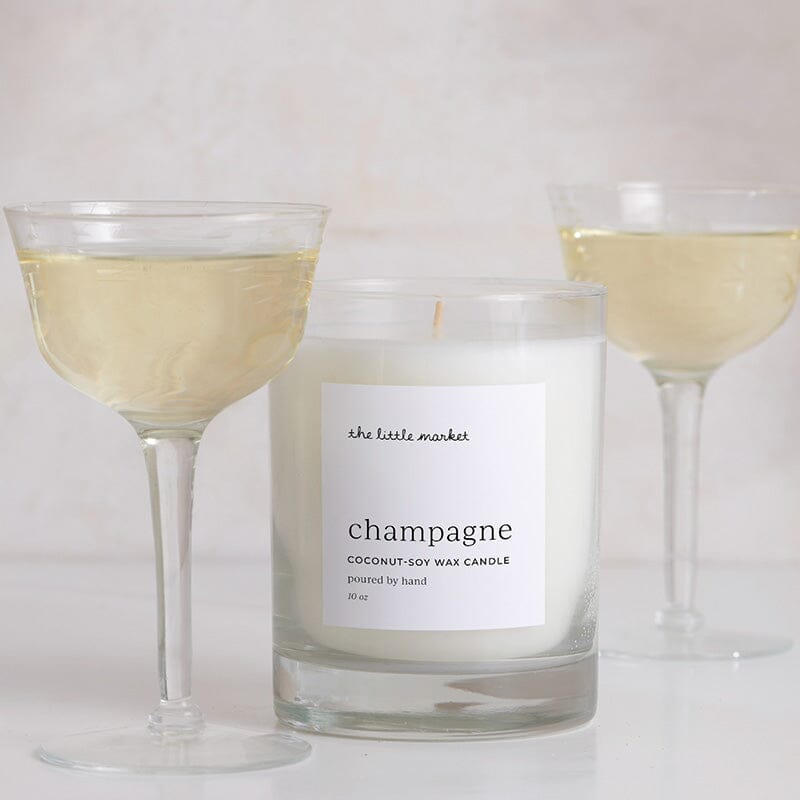 Champagne Candle