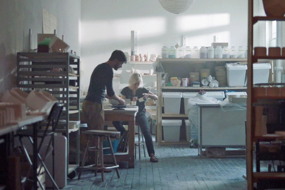 Artisan Candle collaboration with Tandem Ceramics - handpoured soy blend candles ethically made in the U.S.. Unique gifts that make the world a better place.