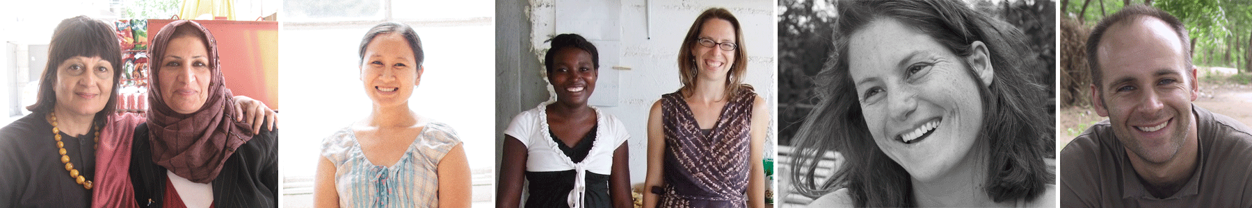 Prosperity Candle's team making soy blend fair trade handcrafted candles supporting women artisan refugees